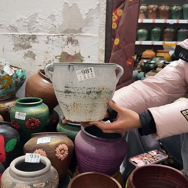 灰白双耳981高度18口径19