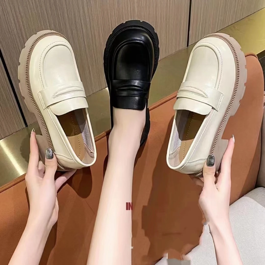 【乐福鞋】孤品春季时尚百搭乐福鞋【听主播说号码拍】