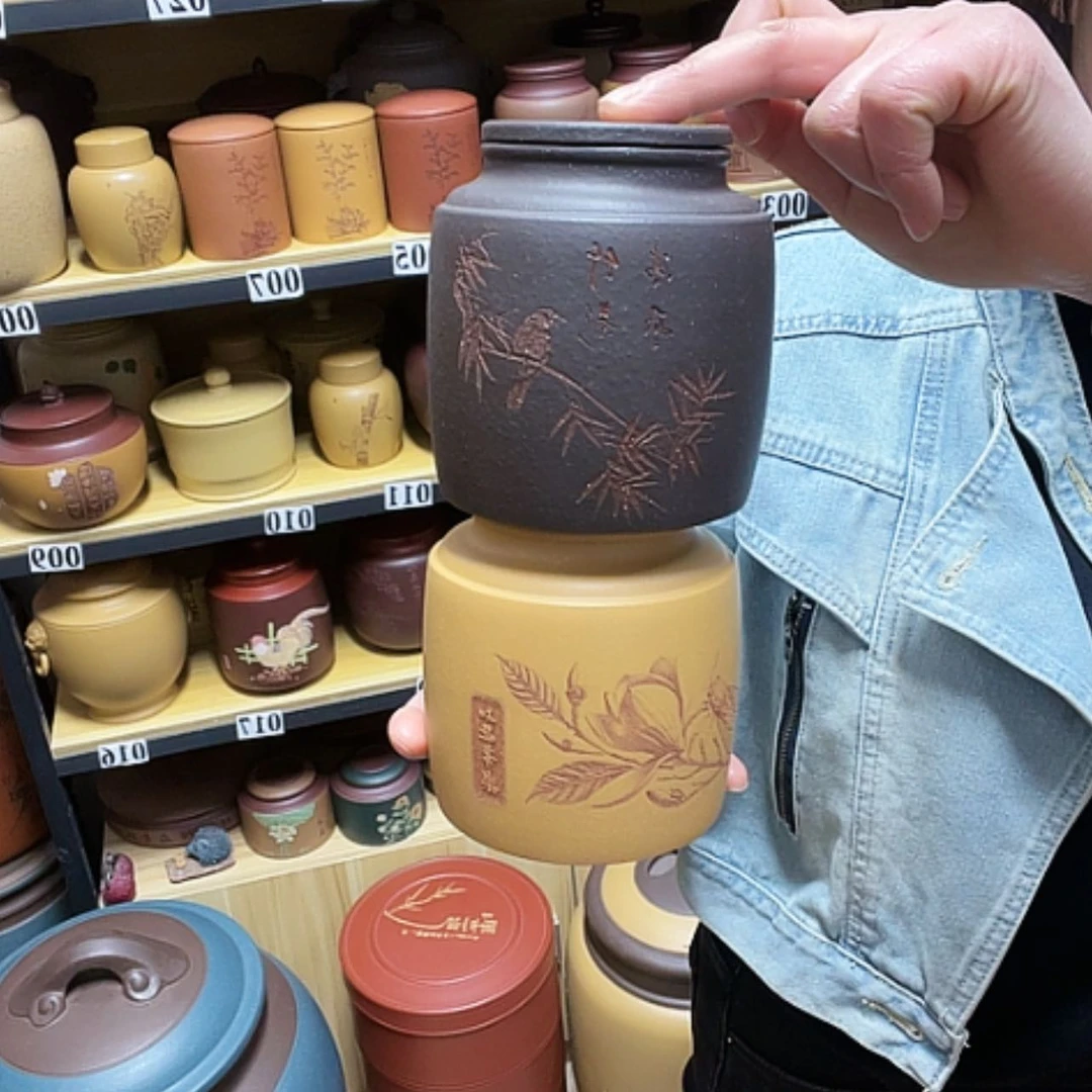 【闪购商品】紫砂茶叶罐紫砂茶叶罐