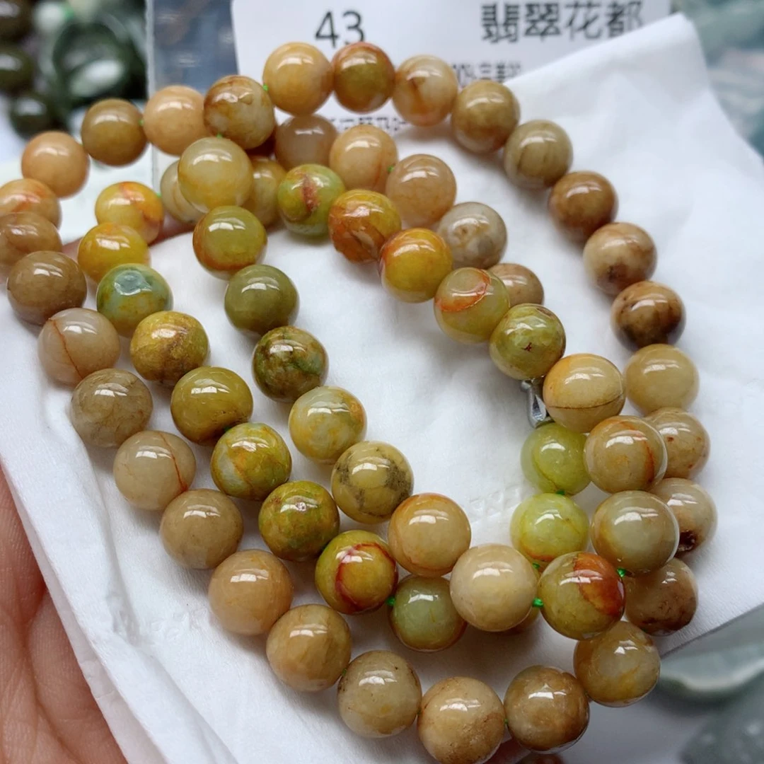 翡翠颈饰未镶嵌手串