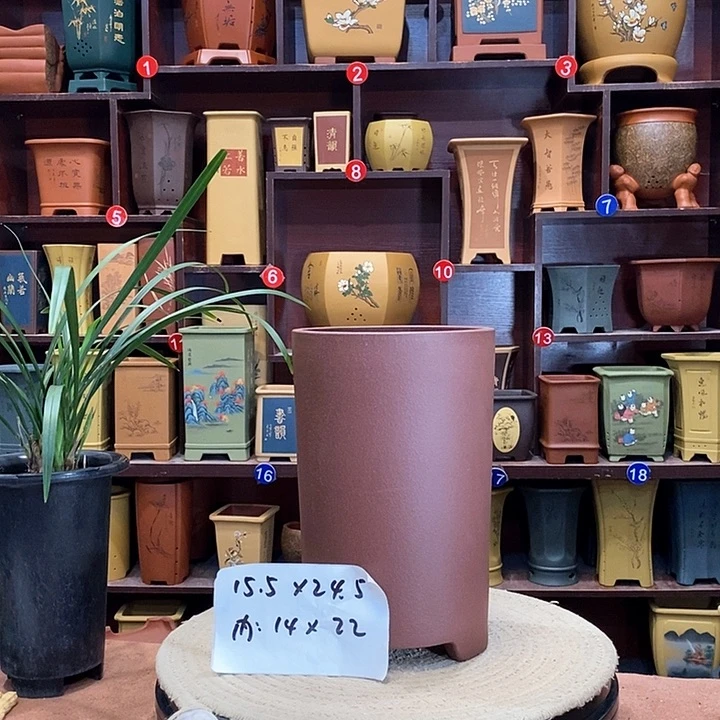 紫砂花盆紫砂花盆