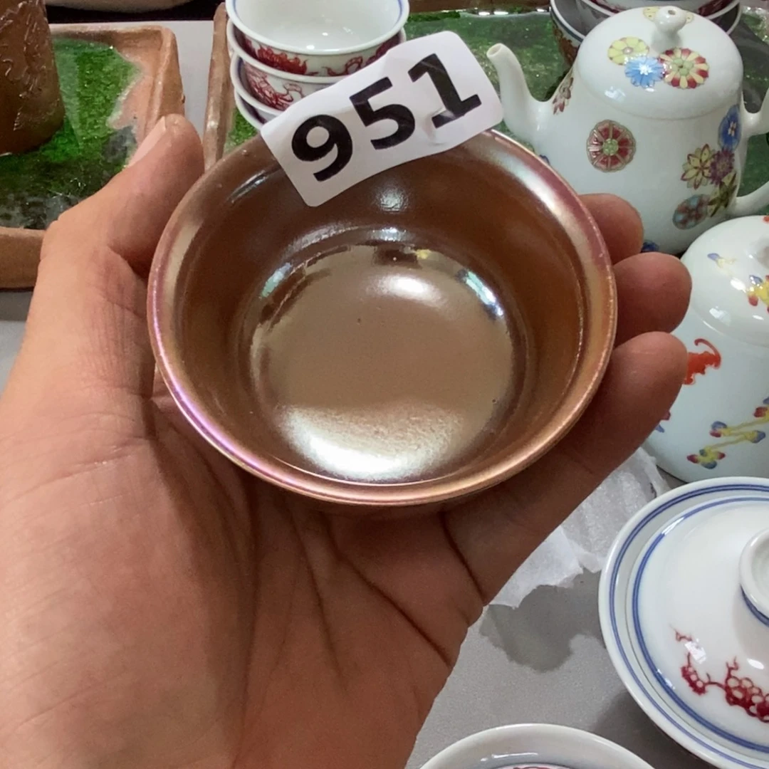 柴烧茶具陶瓷杯子