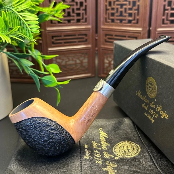 意大利马仕手工牛年年度石楠木烟斗烟具