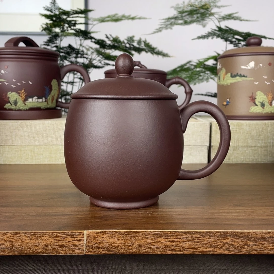紫砂茶杯体验款400cc