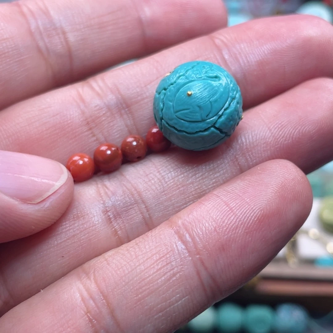 南红玛瑙配饰未镶嵌春***晓