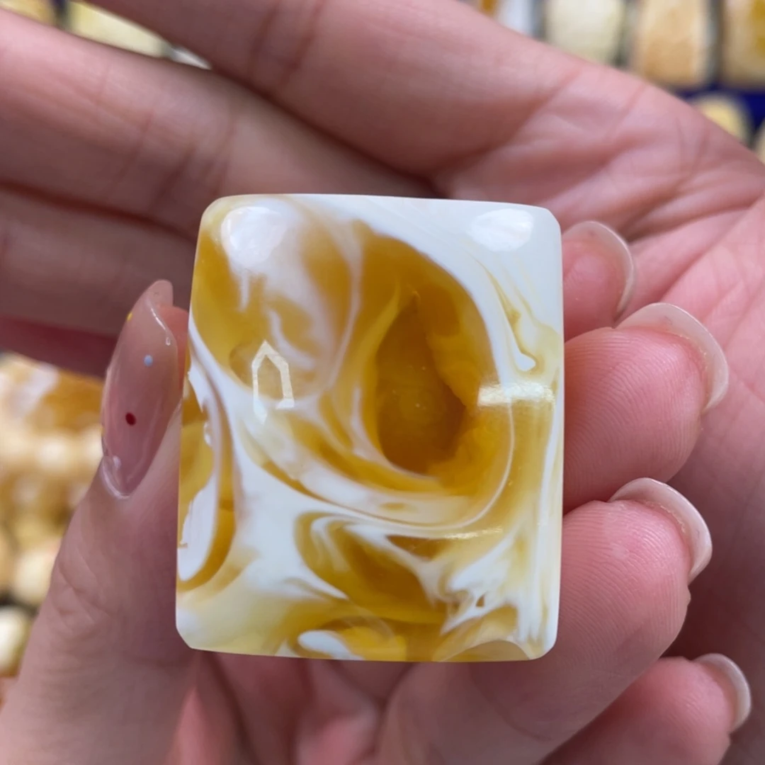 裸石蜜蜡未镶嵌琥珀蜜蜡牌子吊坠