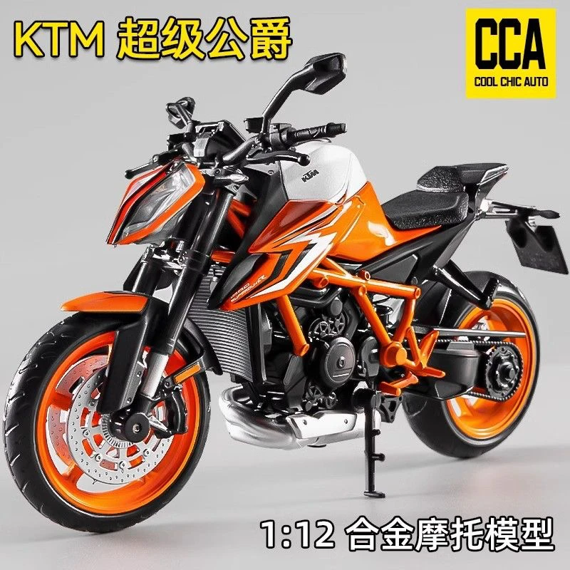 2024款KTM Duke1290R模型1-12仿真机车超级公爵1290 790 890摆件