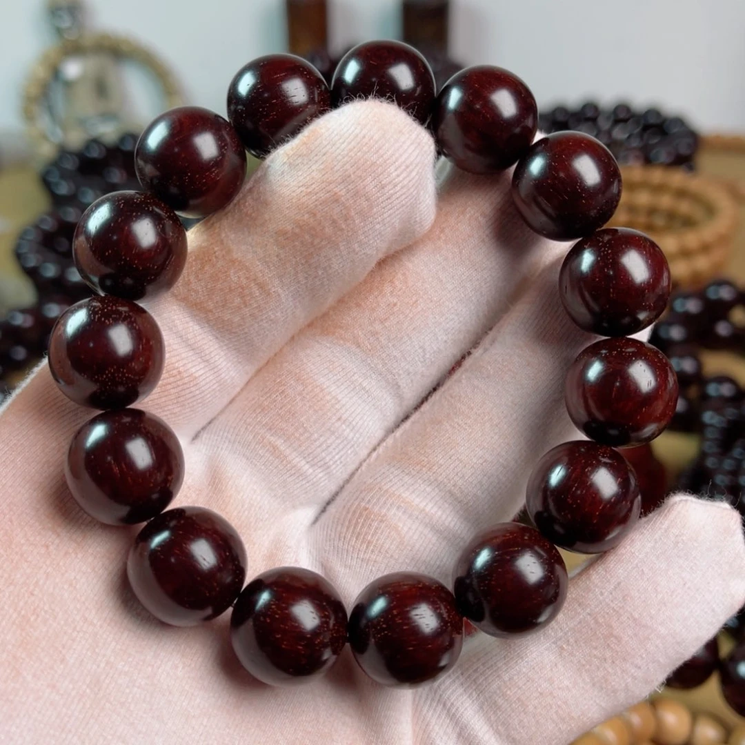 手串/手链小叶紫檀1.5高油密鳞底多星