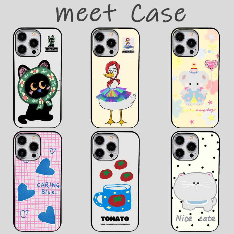 【AI键保护】大脸猫适用苹果16promax手机壳iphone15新款14全包13