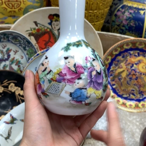 瓷片瓷器摆件瓷器摆件
