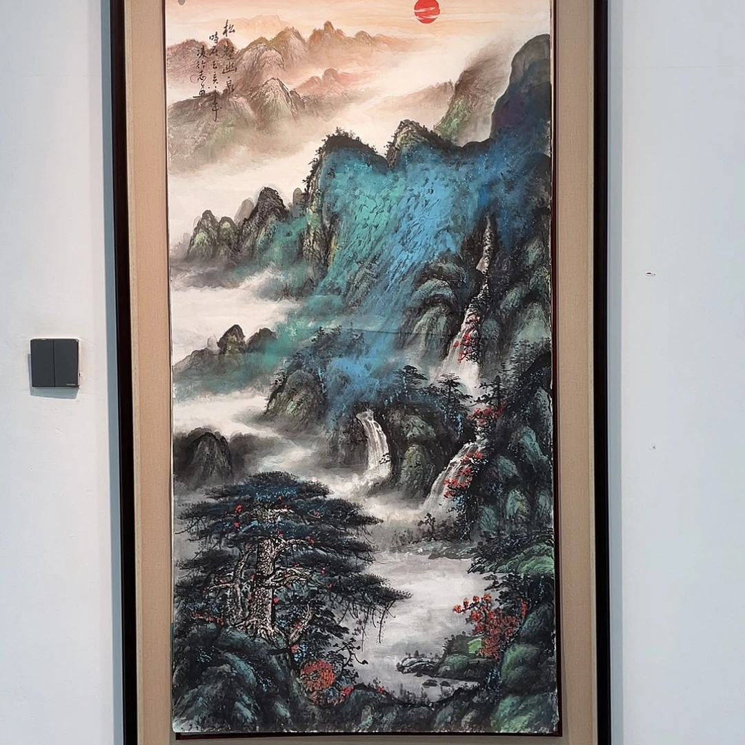 国画凌行志老师手绘国画精品