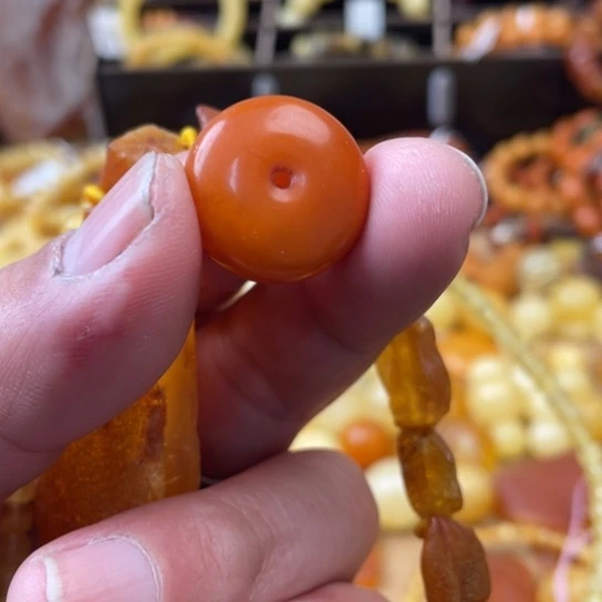 手链琥珀未镶嵌吊坠