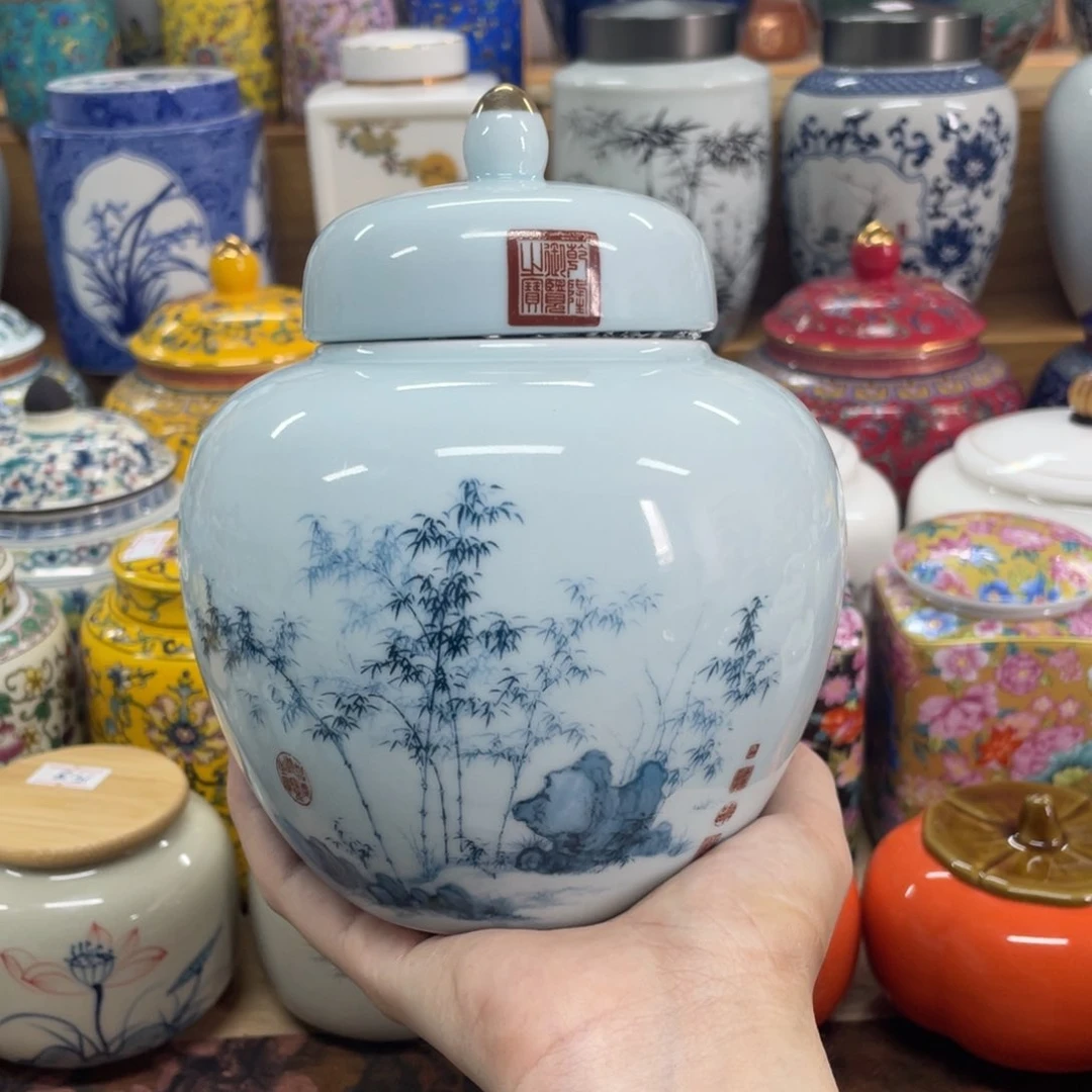 摆件茶叶罐密封罐