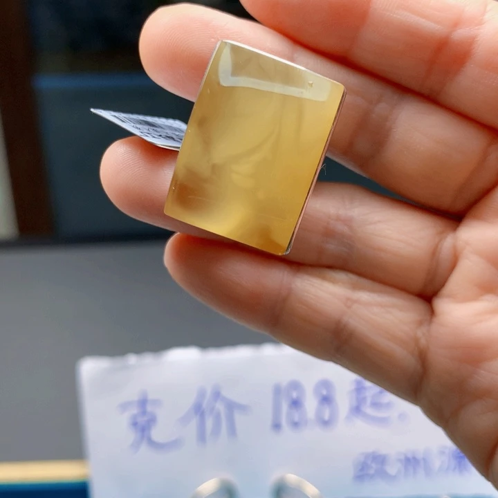 银S925镶嵌琥珀手链波兰设计款琥珀蜜蜡