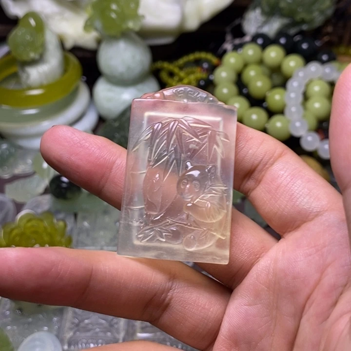 未镶嵌岫玉岫玉颈饰