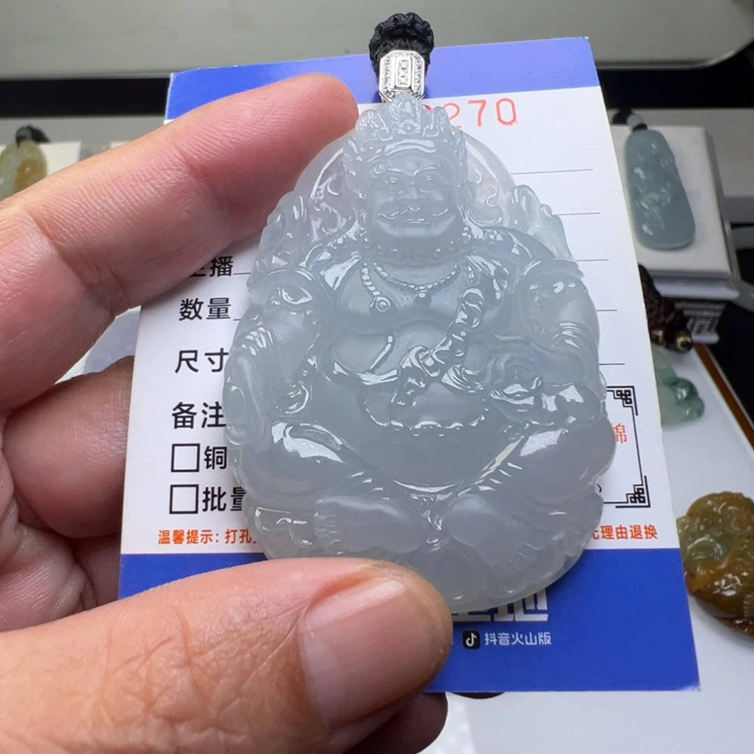 岁***月翡翠未镶嵌吊坠(不含链)缅甸翡翠