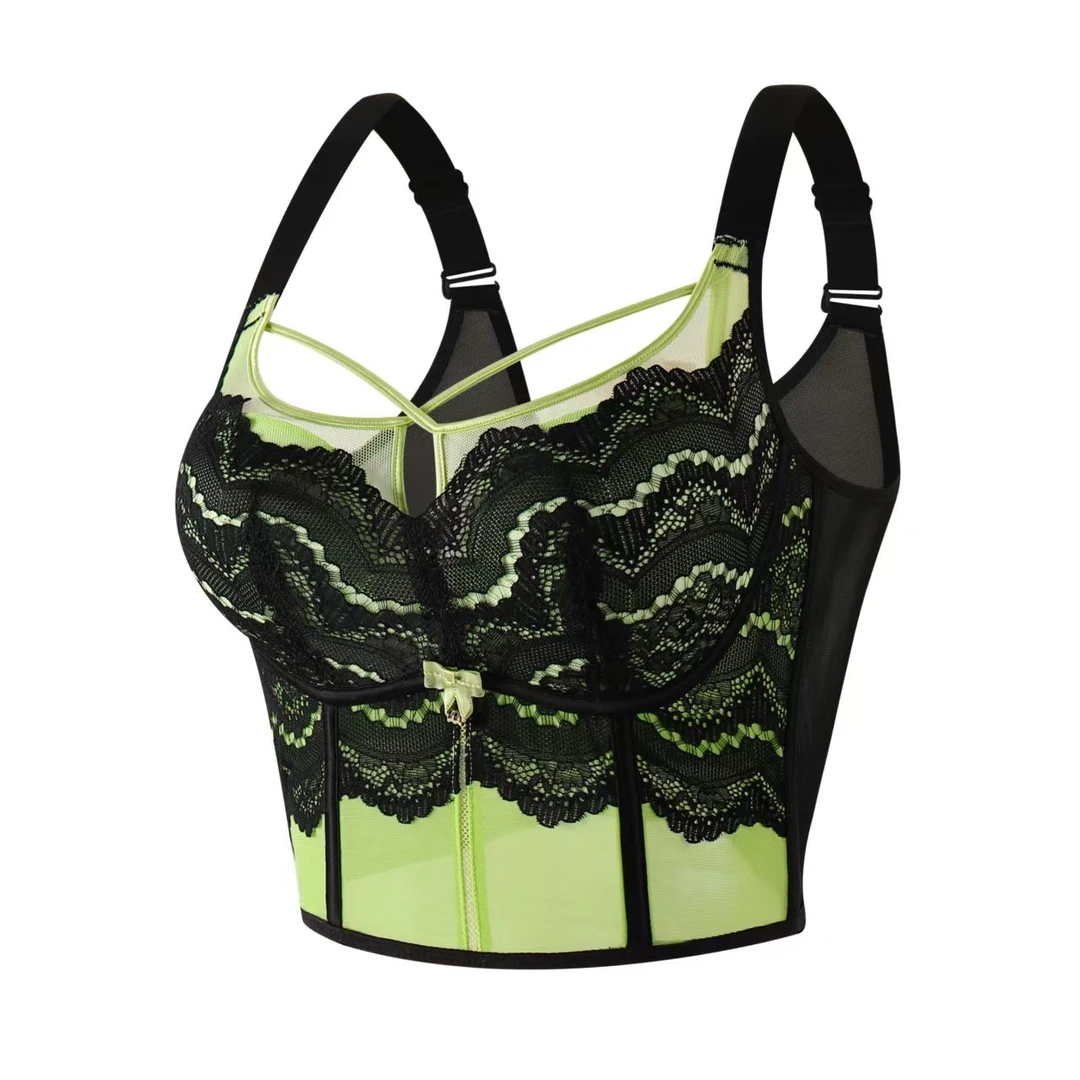 199聚拢收副乳无痕调整型性感聚拢文胸罩内裤蕾丝