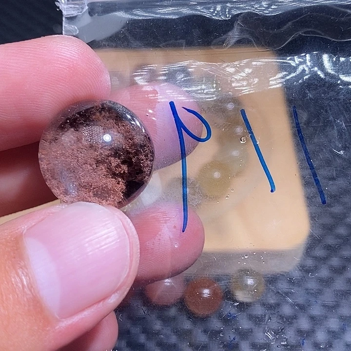 *****未镶嵌手链发晶天然水晶手串