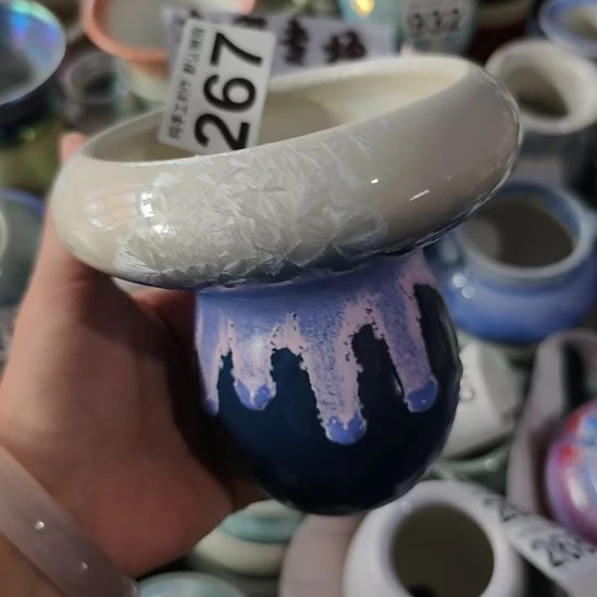 景德镇手工高温陶瓷：内10口高12