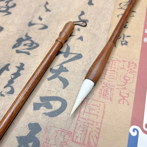 【玉兰】羊毫加健毛笔大楷篆书隶书行草楷书初学者书法练字国画创作