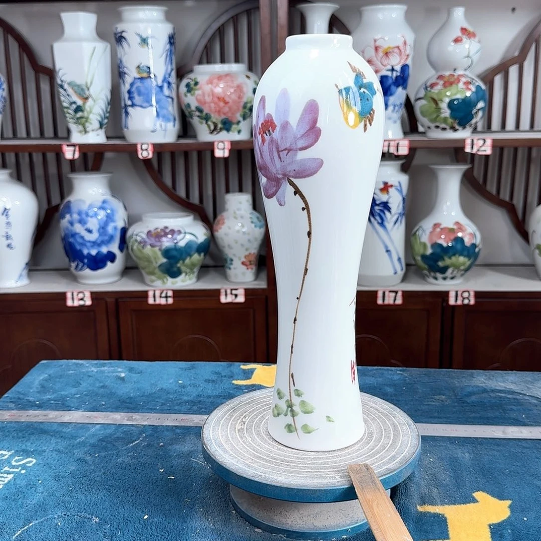 摆件景德镇陶瓷美鸟