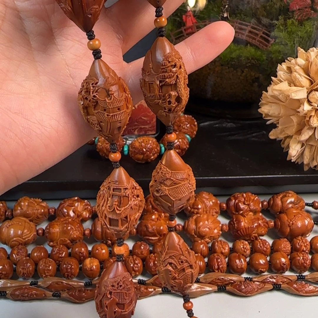 橄榄核手串/手链景明 20苏州园林