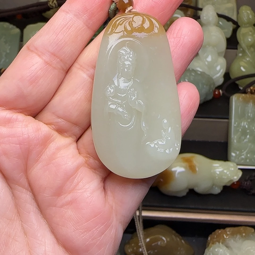 货***司颈饰未镶嵌和田玉