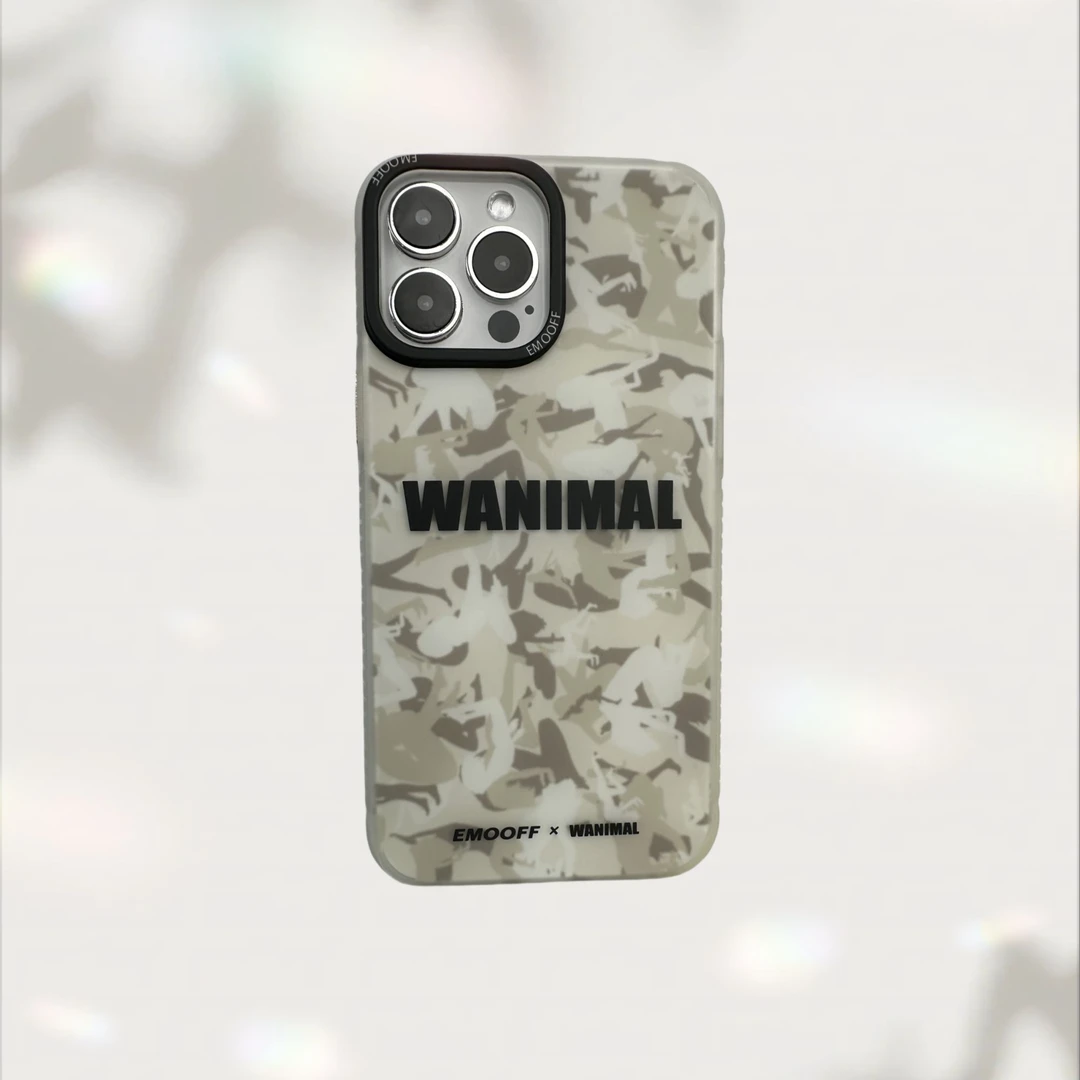 适用于苹果手机壳迷彩创意潮牌设计裸机手感复古个性全包防摔