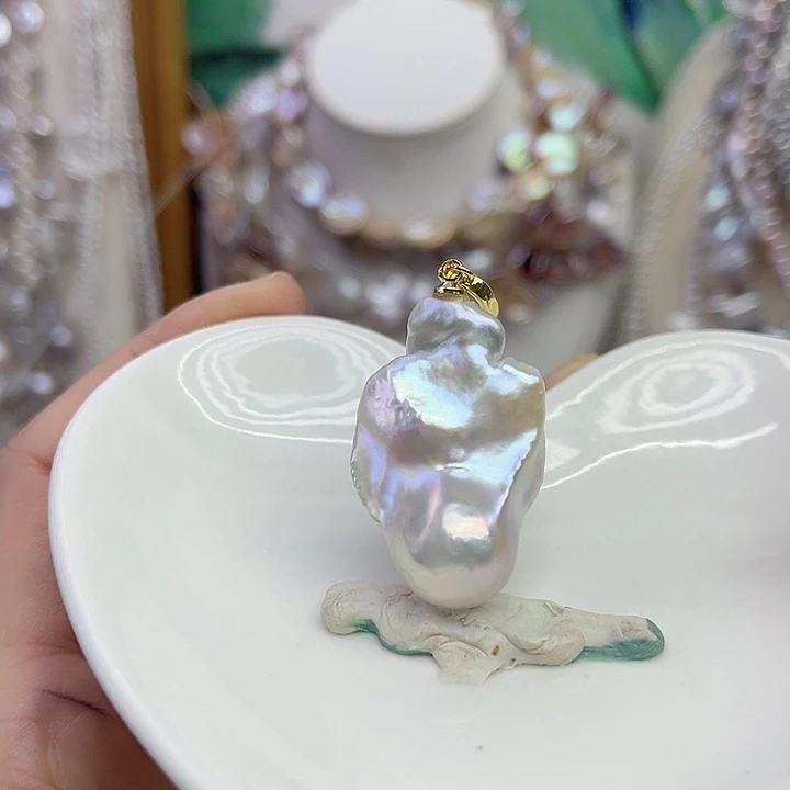 未镶嵌吊坠(赠链)淡水珍珠