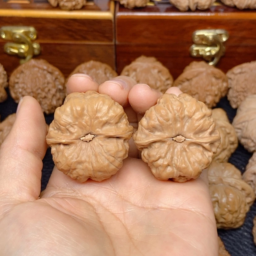 【闪购商品】文玩核桃吊坠格*局蛙蛙37