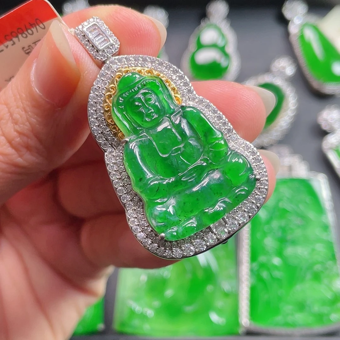 吊坠(不含链)未镶嵌翡翠