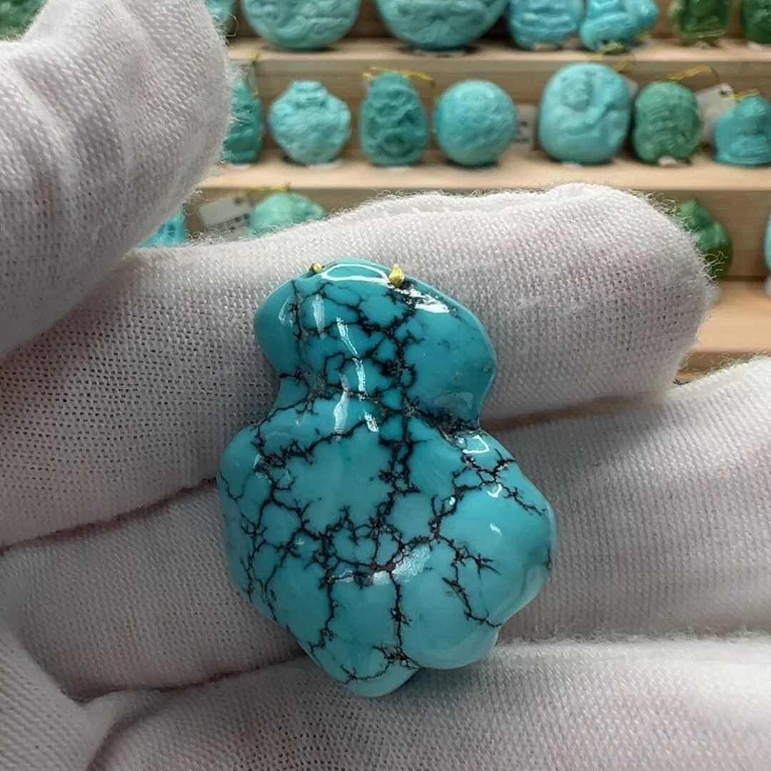 未镶嵌绿松石随形 23.5mm