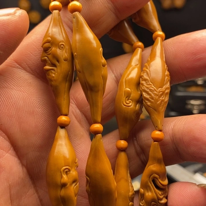 橄榄核手串/手链虎*橄榄核柳叶