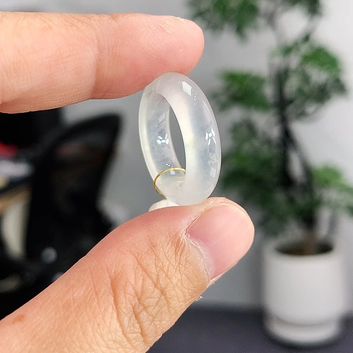 翡翠未镶嵌戒指9-10号