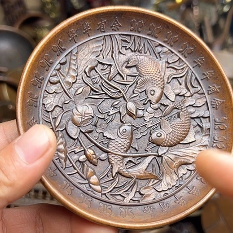 铜制文玩把玩物件