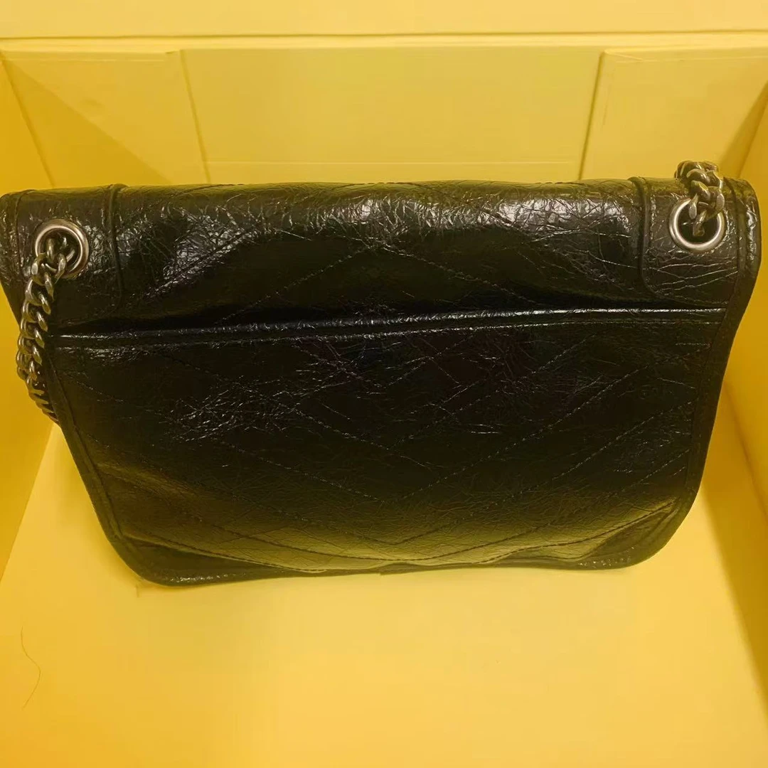 【BF&LL】TT-007气质轻奢时尚百搭女士黑色单肩肩包