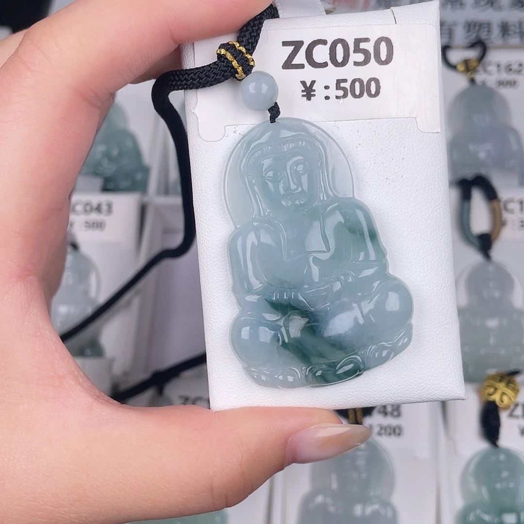 翡翠未镶嵌颈饰zc050