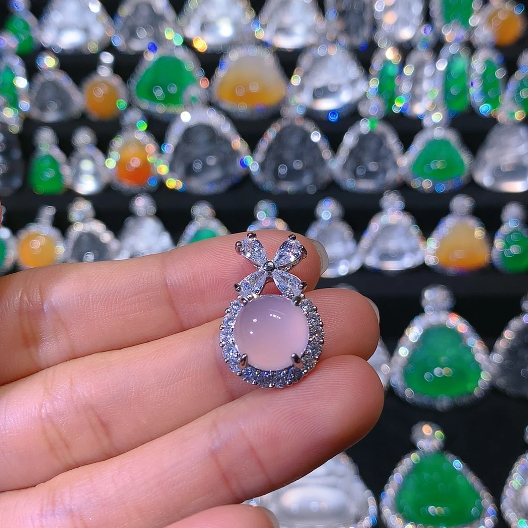 玛瑙/玉髓颈饰合金