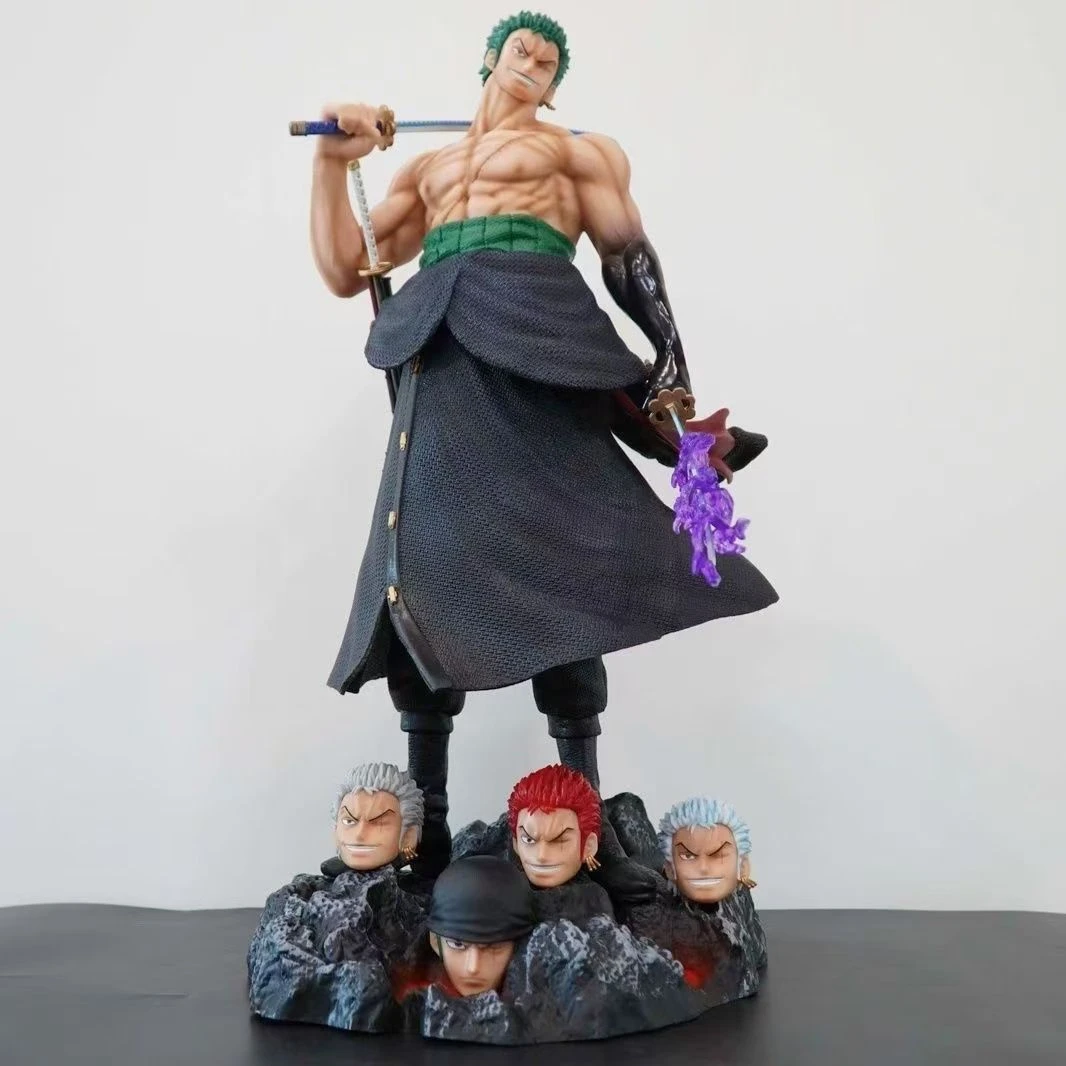 【直发】祖国版50cm抗刀索隆海贼王GK手办模型摆件国产