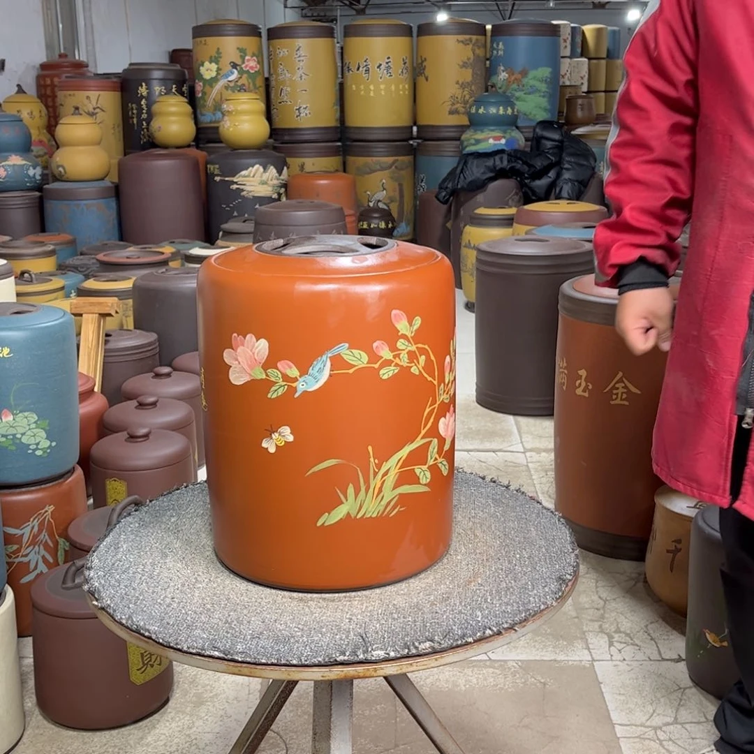 紫砂茶叶罐茶叶罐