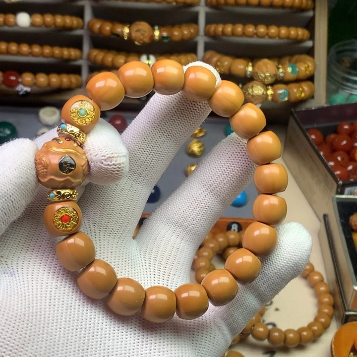 猴头核桃吊坠大直切