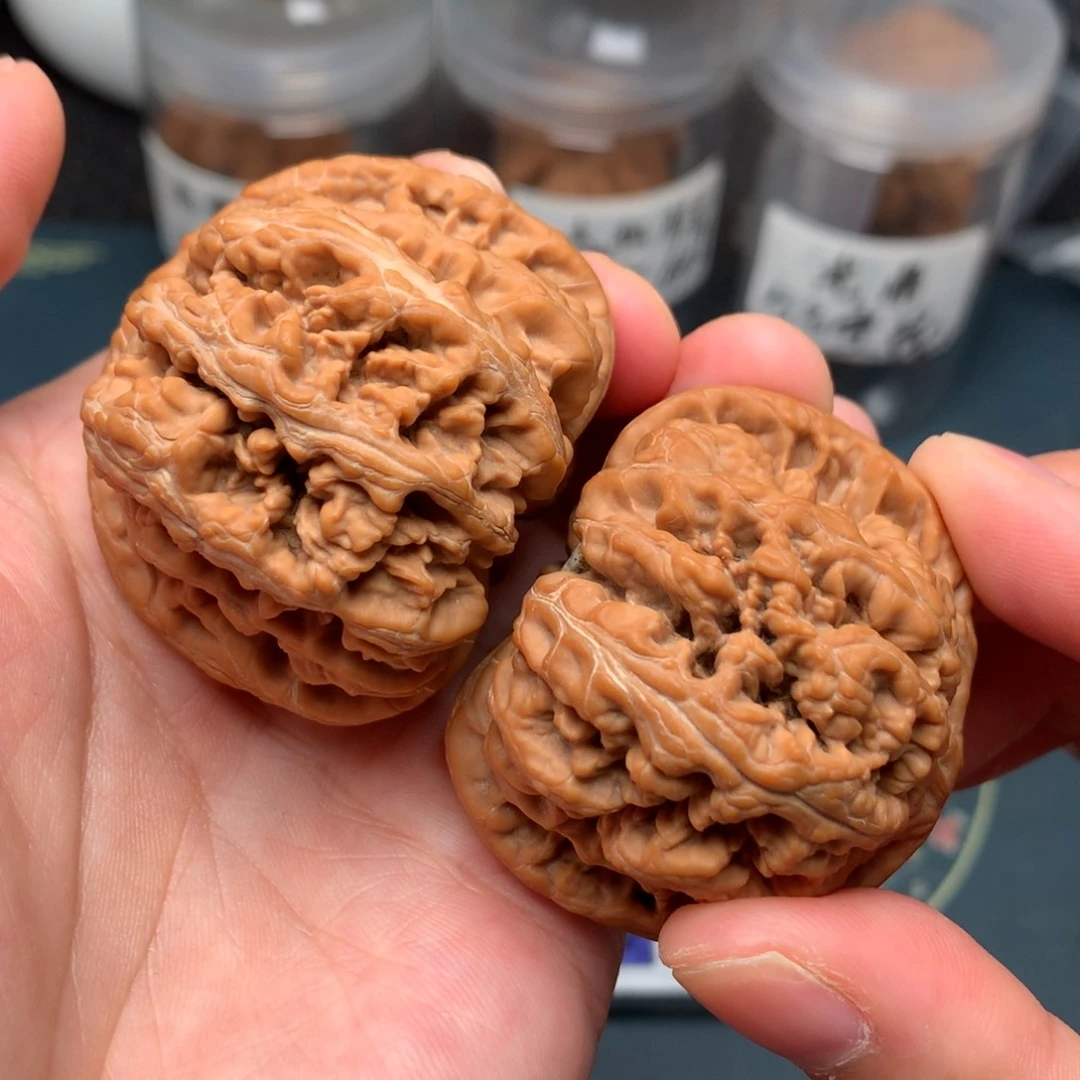 【闪购商品】文玩核桃吊坠55.8克粗筋47-11898-3