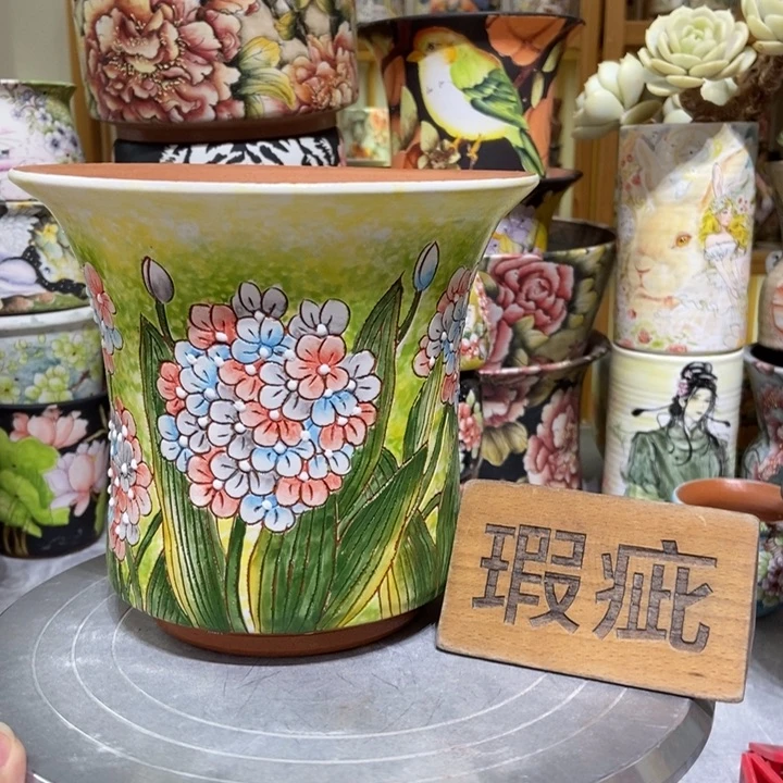 景德镇艺术手绘作品