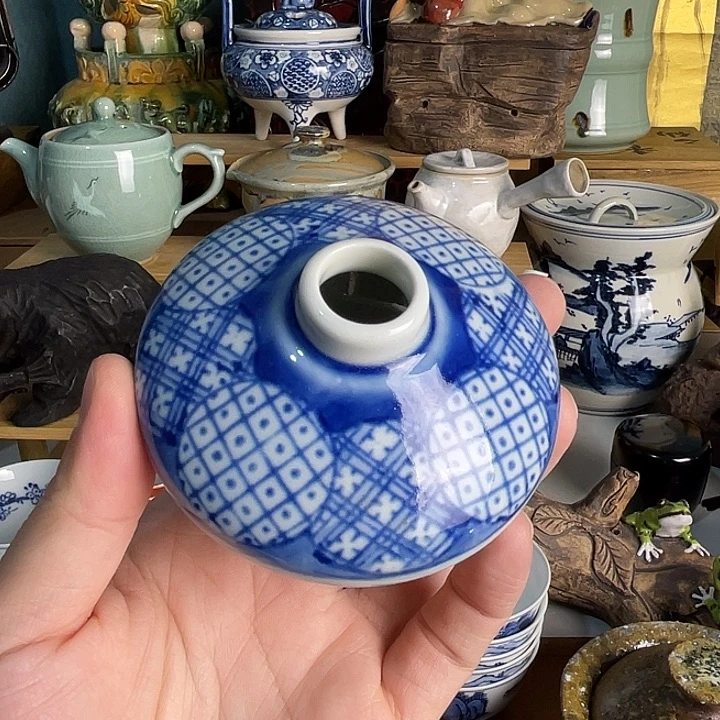 瓷片小花器好看的不错的