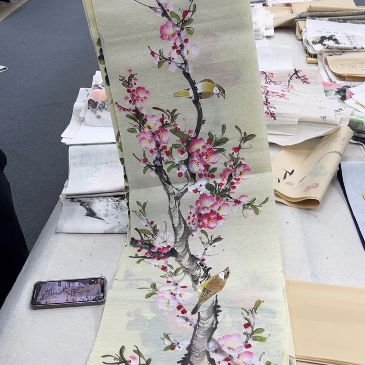 国画绘画手绘作品
