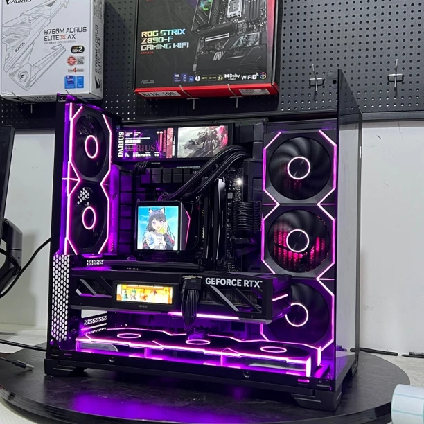 95新  9800X3D 48G 1t 5070二手组装电脑