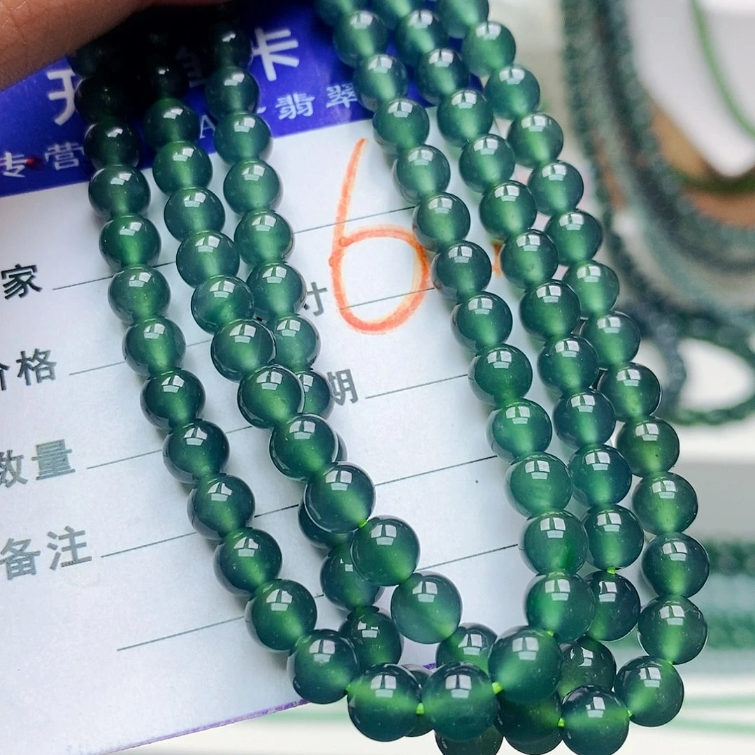 翡翠未镶嵌手链翡翠