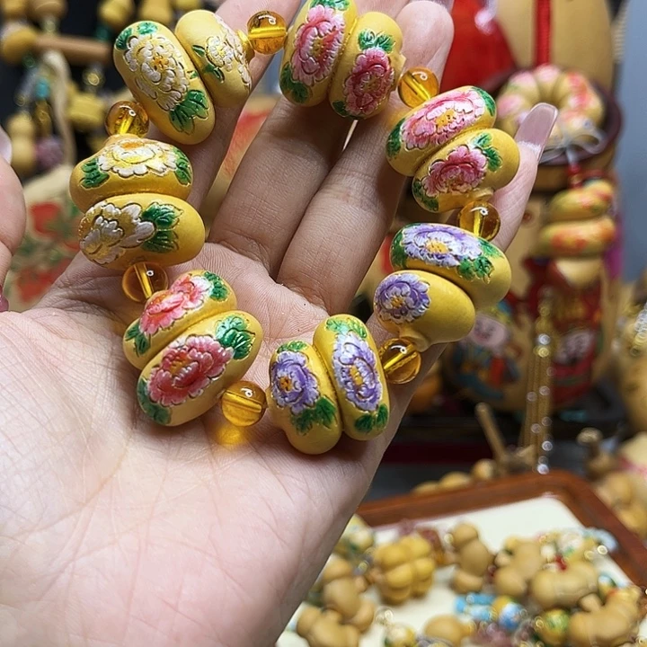 M***曾木质类纯手工磨刻葫芦