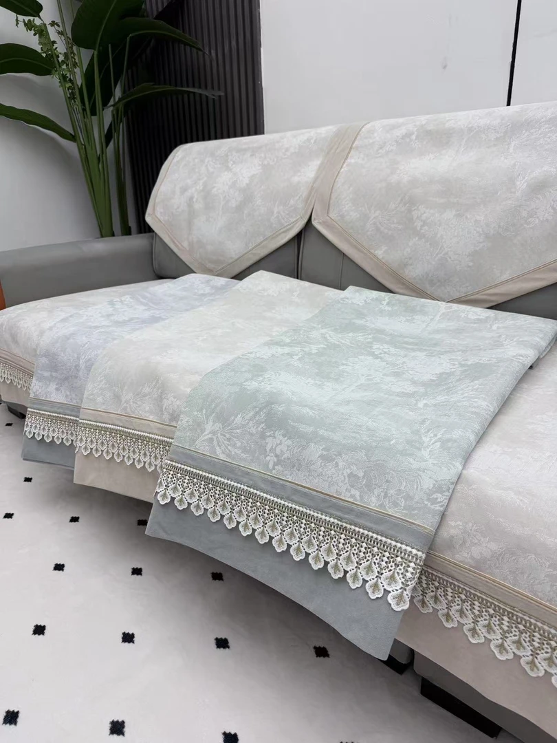 （玉树临风）高端沙发垫四季通用防滑多功能家用