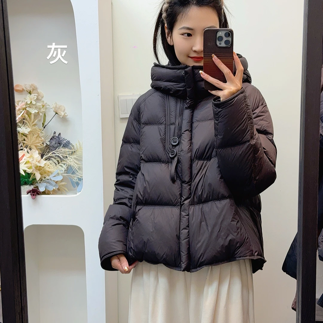 【赢利】新款休闲连帽保暖韩版面包女士羽绒服 733